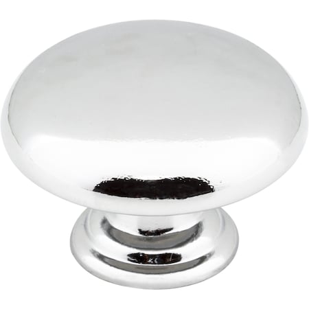 Elements 1-3/16" Diameter Polished Chrome Gatsby Cabinet Mushroom Knob 3950-PC